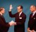 Richard Helms takes an oath at the his swearing in ceremony as Director of Intelligence. Photo credit: Adapted by WhoWhatWhy from (Jesse Wilinski / YouTube)
