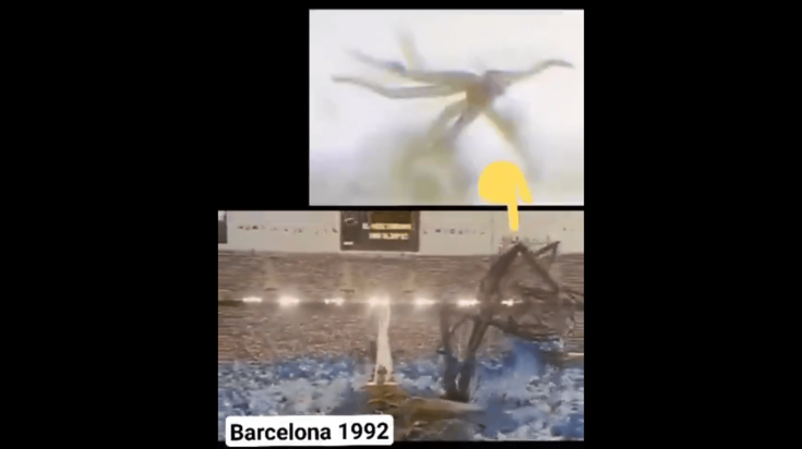 Barcelona goo monster