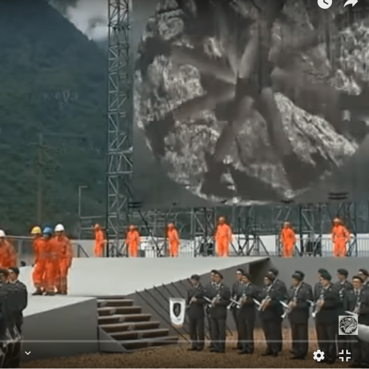 SHIVA DANCE AT GOTTHARD TUNNEL
