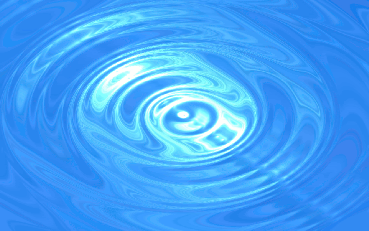 animated water