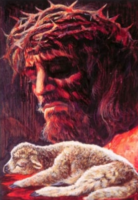 Jesus-Lamb picture
