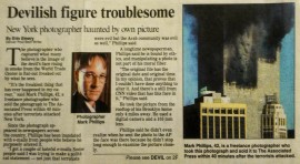 Satan in the Smoke stories in newspapers and magazines