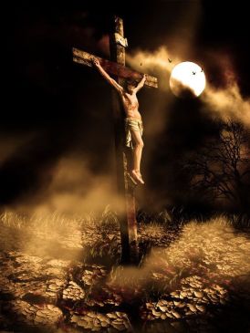 christ on the cross