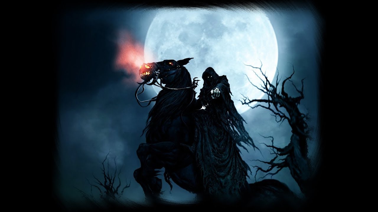 black horse of the apocalypse