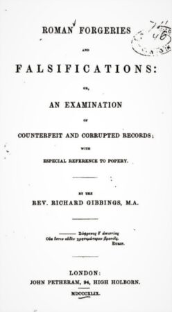 Antichrist 1,Apocrypha,Babylon 3,Bel (Belus, Bêlu) 1,Catholic Church 1,Cherubim (Cherub),Jesuits 1,Jupiter 1,Liberalism 1,Luciferanism,Luther 1,Mysticism 1,New Testament 1,Paganism 1,Papacy 1,Pseudepigrapha,Purgatory,Romanism,Seraph,Thor 1