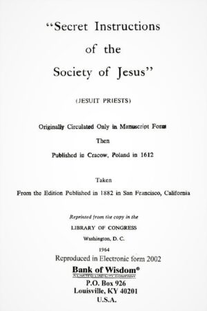 Black Pope,Catholic Church 2,Freemasonry 2,Jesuits 2,Liberalism 3,Papacy 3,Purgatory,Scottish Rite,The Church of God,Vatican 2