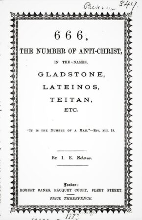 Antichrist,Ba’al,Babylon 3,Chaldea 2,Dragon 1,Egypt 4,False Prophet,Holy Spirit 1,Idolatry 1,Irenaeus,Janus,Jesus 1,Lake Of Fire,Mythology 1,Nero,New Testament 1,Old Testament 1,Prophecy 1,Protestantism,Romanism,Satanism 1,Saturn 1,Teitan,The Devil 1,Thoth