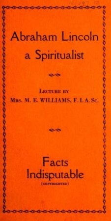 Clairvoyance,Lincoln,Mercury 2,Psychism 2,Spiritualism 2,Washington