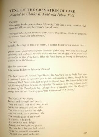 Babylon 2,Bohemian,Grove,Midsummer,Owl