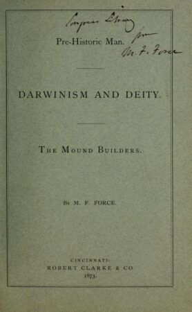 Darwinism,Druidism,Egypt 2,Genesis 2,Metaphysics 1,Montreal,Mound Builders,Occultism 1,Pawnee,Relics 1,Shakespeare 1,The Abode