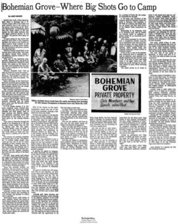 Bohemian,Grove,Kissinger,Nixon,Owl,Reagan,Rockefeller,Secret societies,Wernher