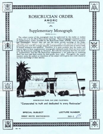 Atlantis,Bacon,Buddhism 1,Essenes,Great White Brotherhood,Himalaya,Islam 2,Kabbalah,Mysticism 3,Plato 1,Pyramid 1,Rosicrucianism,Talmud 1,Tibet