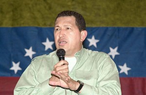 The late Venezuelan President Hugo Chavez.