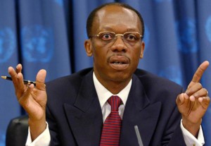 Former Haitian President Jean-Bertrand Aristide.