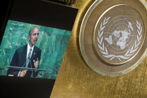 Barack Obama, President of the United States of America, addresses the general debate of the General Assembly’s seventy-first session. 20 September 2016 (UN Photo)