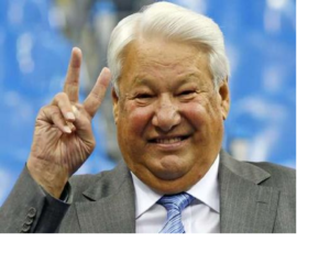 Russian President Boris Yeltsin.