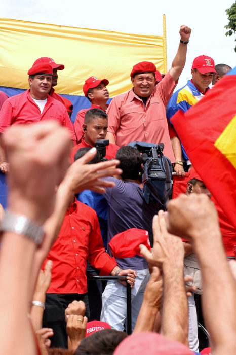 Hugo Chavez in 2004. (Franklin Reyes via Wikimedia)