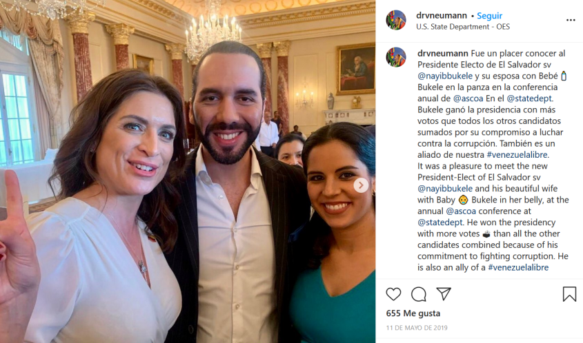 Vanessa Neumann Nayib Bukele US State Department ASCOA