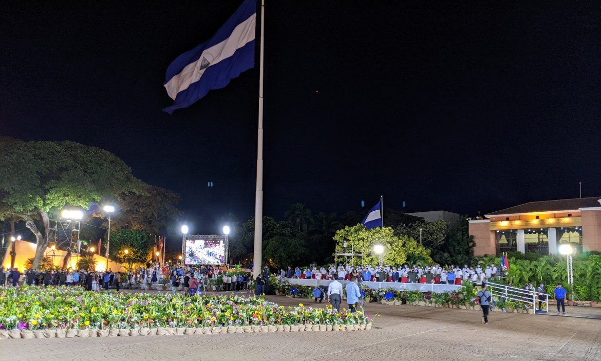 Nicaragua Daniel Ortega speech