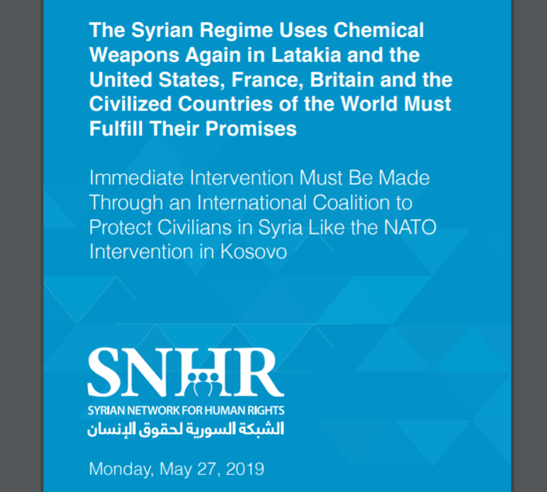 SNHR report intervention NATO