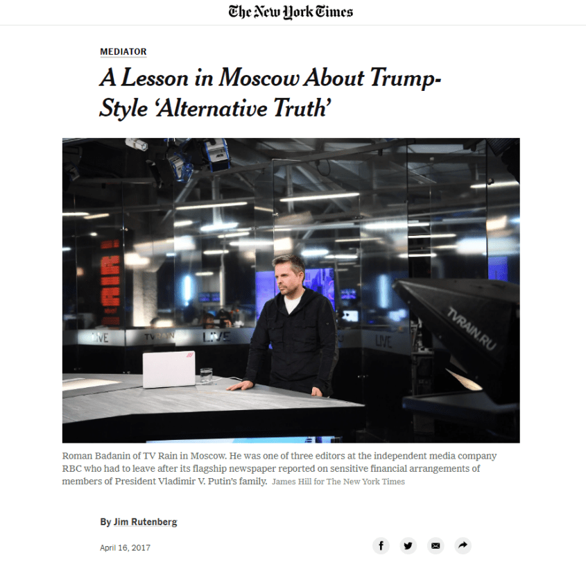 ny times roman badanin russia