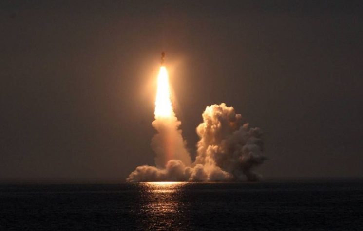 Russian Navy Tests Four Bulava SLBMs in Salvo