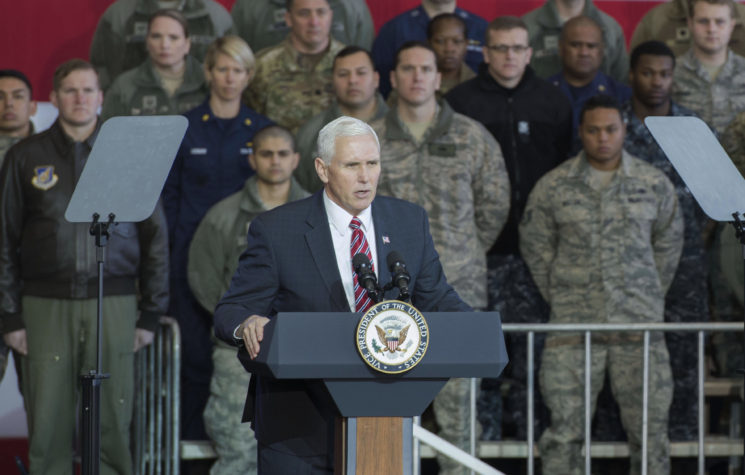 Brainwashing in Action: Pence Hails Virtue of ‘Certain War’