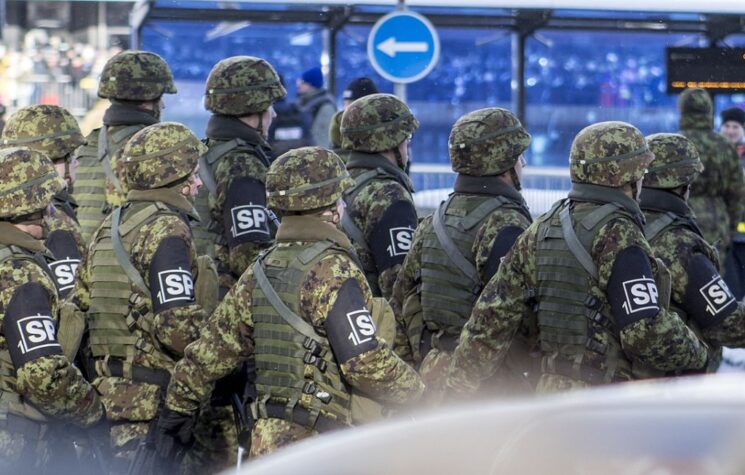 Video Appears to Show British Military Police Manhandling Estonians