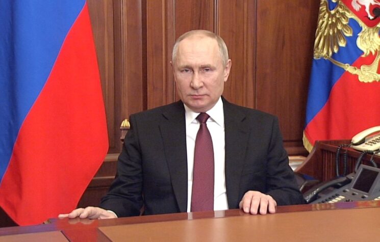 What Putin Says Are the Causes & Aims of Russia’s Military Action