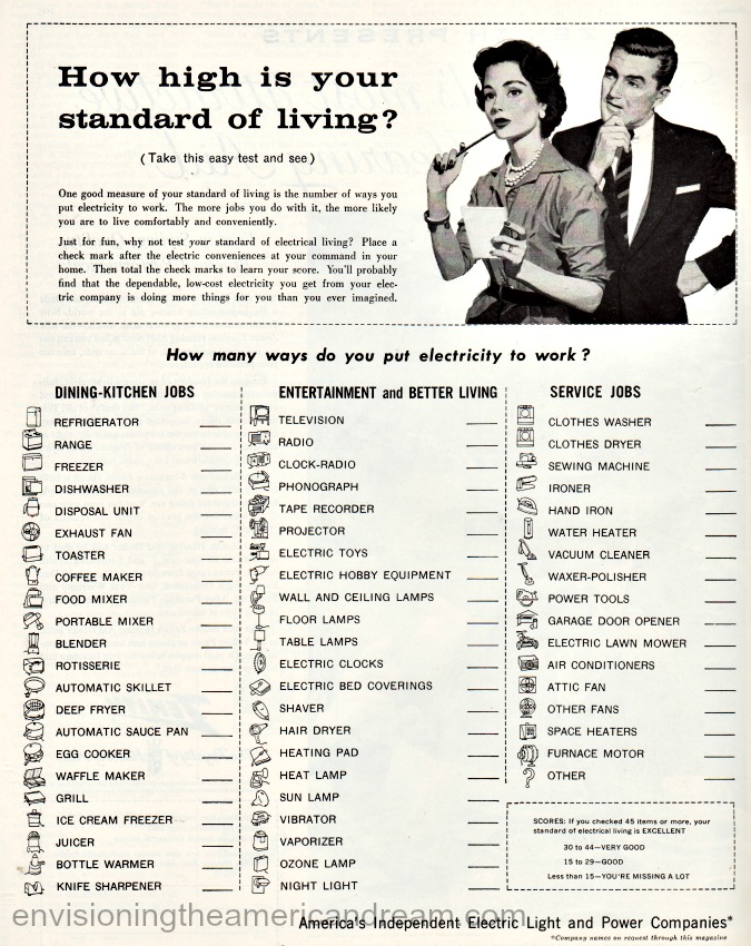 VintageVintage ad 1957-Americas Independent Electric Light and Power Companies 