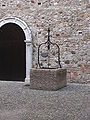 Fontana in the Scaligero Castle of Sirmione