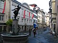 Nike fountain in Zürich