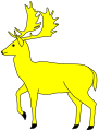 Buck trippant, drawn from life
