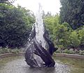 Fountain in Butchart Gardens, Victoria BC