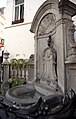 Manneken Pis van Brussel fountain in Brussels.